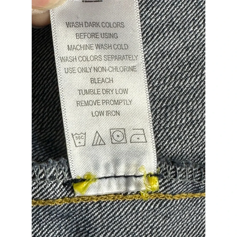 Tallissime Women's 1/2 Slv Blue Denim Midi Dress sz 18W (15653) - Picture 10 of 10